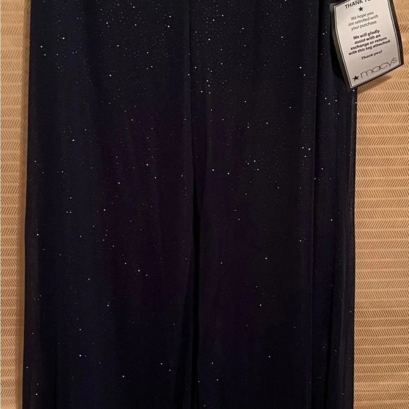 MSK~ NAVY PALAZZO~STUNNING ~MACY’S~ M - Picture 4 of 7
